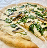 Gluten Free Pizza Base - Dish Style | Quinoa Flour Pizza Base, Wholefoods Ingredients | Yeast Free, Egg Free, Nut Free, Vegan Pizza Recipe 