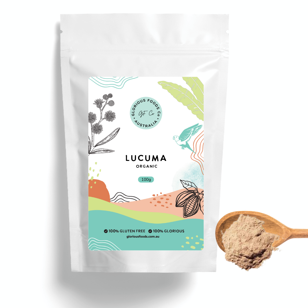 The 'Gold of the Inca's, Lucuma is revered as a sacred fruit and has been grown in sub-tropical South America for many centuries. With a sweet 'butterscotch' flavour Lucuma Organic Glorious Foods Co